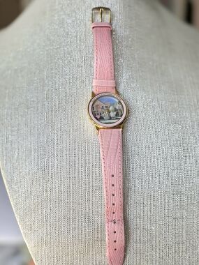 Vintage Valdawn Precious Moments "God Loveth a Cheerful Giver" Watch